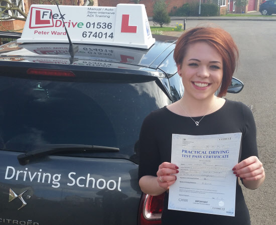 Eleanor Broome passed her test