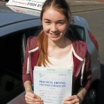 Samatha Tidbury passed with Flexdrive Driving School