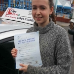 Driving Lessons Earls Barton | Maddy passed 1st time with Flexdrive Driving School