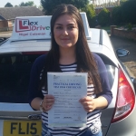 Driving Lessons Wellingborough | Millie passes with Flexdrive Driving School