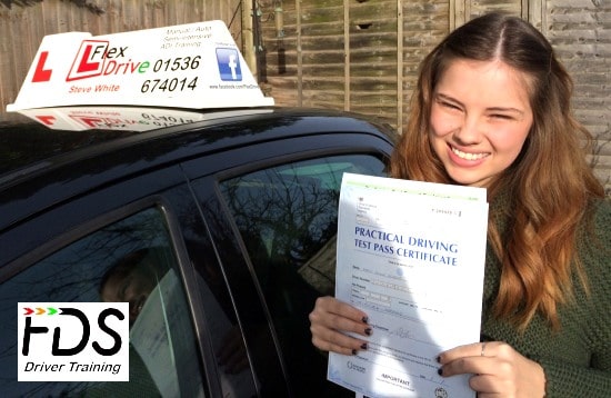 Driving Lessons in Kettering | Molly Scarfe passes with Flexdrive Driving School