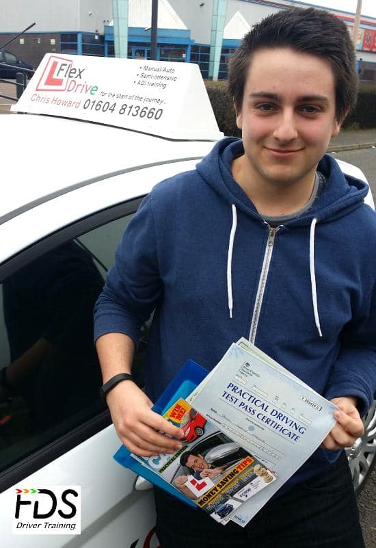 Driving Lessons in Wellingborough | sammy passed first time with Flexdrive Driving School