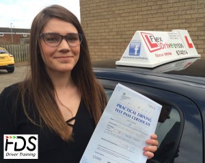 Driving lessons Corby | sian passed first time with Flexdrive Driving School