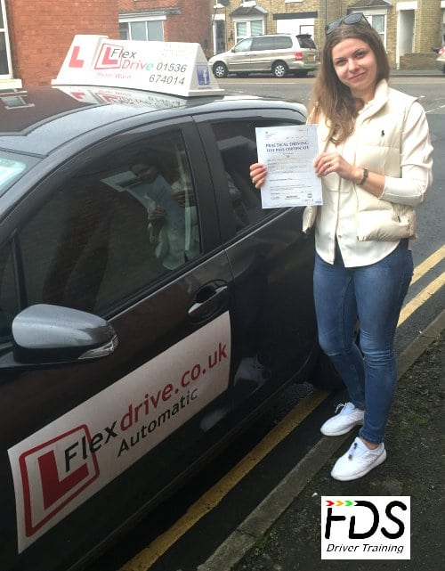 Driving Lessons in Wellingborough | Laura Passed 1st time