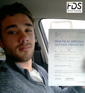 Driving Lessons in Kettering | Connor Wakefield passes with Flexdrive Driving School