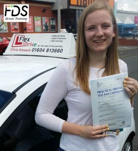 Driving Lessons in Wellingborough | Rachael Passes 1st time with Flexdrive Driving School