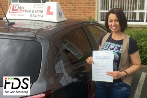 Automatic Driving Lessons in Northampton | Thippy passed 1st time with Flexdrive Driving School