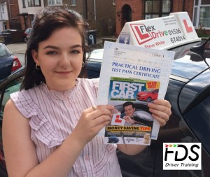 Driving Lessons in Kettering | Nancy passed 1st time with Flexdrive