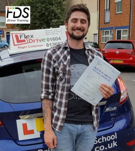 Driving Lessons in Northampton | Adam Passed 1st time with Flexdrive Driving school