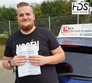 Driving Lessons in Kettering and Rushden | Ben Passed 1st time with Flexdrive Driving School