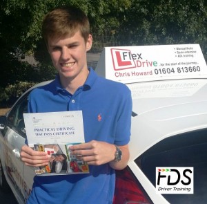 Driving Lessons in Kettering | Owen pases 1st time with Flexdrive Driving School