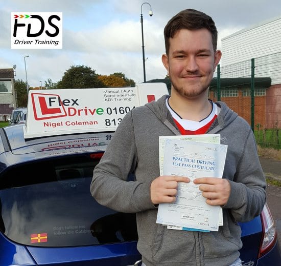 Driving Lessons in Wellingborough | Peter passed 1st time with Flexdrive Driving School