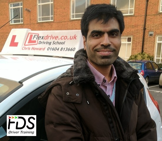 Driving Lessons In Northampton | Asif passed st time with Flexdrive Driving School