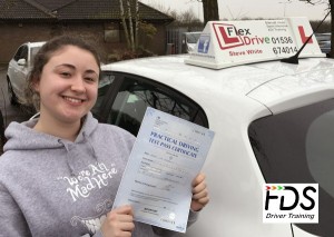 Driving Lessons Wellingborough | Eleni passed 1st time with Flexdrive Driving School