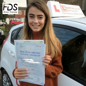 Driving Lessons in Wellingborough | Jordan passes 1st time with Flexdrive Driving School