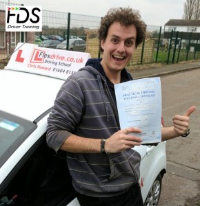 Driving Lesson in Wellingborough | Zak passed 1st time with Flexdrive Driving School