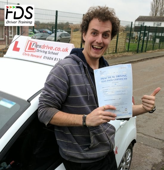 Driving Lesson in Wellingborough | Zak passed 1st time with Flexdrive Driving School