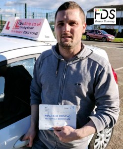 Driving Lessons in Wellingborough | Bart passed with Flexdrive Driving School