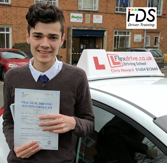 Driving Lessons in Northampton | Rob passed 1st time with Flexdrive Driving School