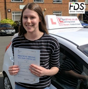 Driving Lessons in Northampton | Erin passed with Flexdrive Driving School