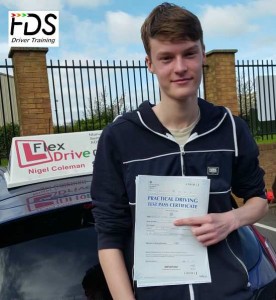 Driving Lessons in Northampton | Gareth passed 1st time with Flexdrive Driving School