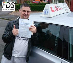 Automatic Driving Lessons in Kettering | Adam Passes with Flexdrive Driving School