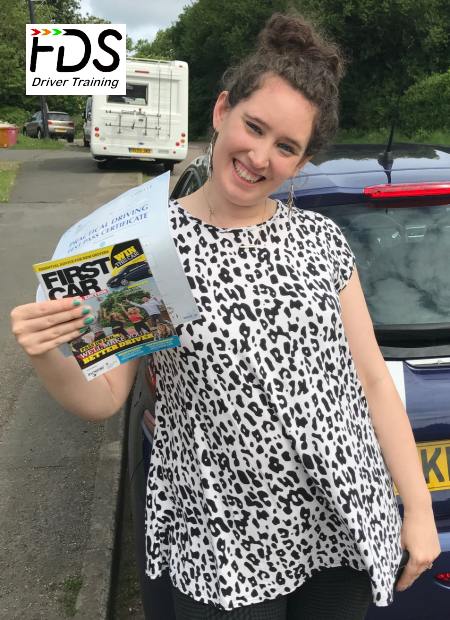 Driving Lessons in Wellingborough | Felicity passes 1st time with Flexdrive Driving School