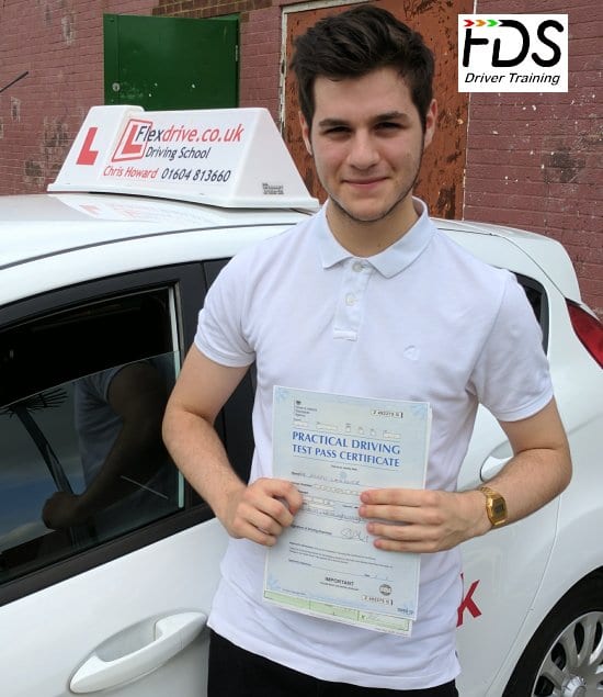 Driving Lessons in Wellingborough | Joe passed with Flexdrive Driving School