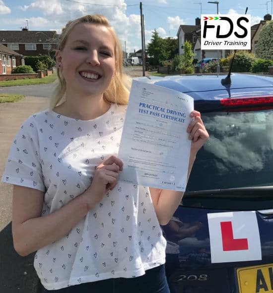 Driving Lessons in Wellingborough | Louise passed 1st time with Flexdrive Driving School