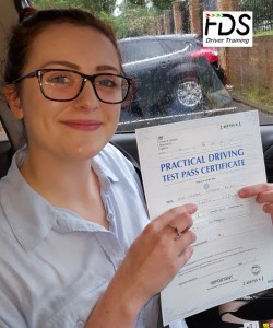 Driving Lessons in Northampton | Megan passed with Flexdrive Driving School