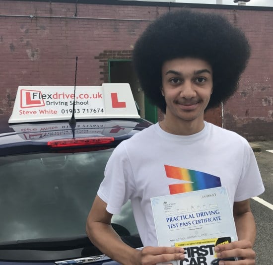 Driving Lessons in Wellingborough | Carlos passes with Flexdrive Driving School