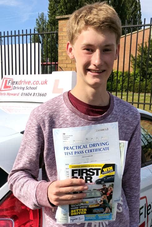 Driving Lessons in Northampton | Matt passed with Flexdrive Driving School