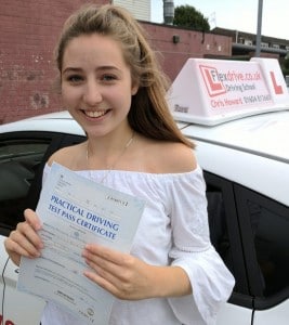 Driving Lessons in Wellingborough | Beth passed with Flexdrive Driving School