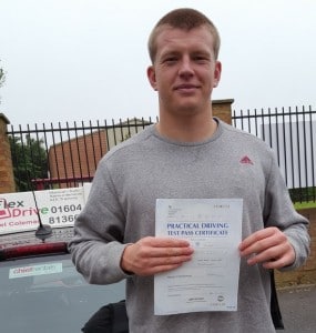 Driving Lessons in Northampton | Josh passed 1st time with Flexdrive Driving School