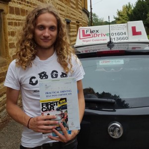 Driving Lessons in Northampton | Richard Passed 1st time with 0 Driving Faults