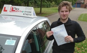 Automatic Driving Lessons in Kettering | James passed with Flexdrive Driving School