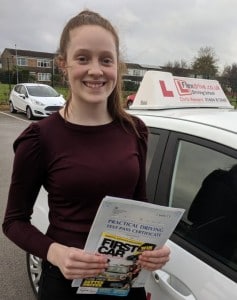 Driving Lesson in Wellingborough | Phoebe passed 1st time with Flexdrive Driving School