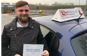 Driving Lessons in Kettering | Levi passes 1st time with Flexdrive Driving School