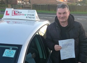 Automatic Driving Lessons Kettering | Igor passed with Flexdrive Driving School