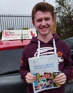 Driving lessons Northampton | Matt passed with Flexdrive Driving School