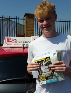 Driving Lessons in Northampton | Dominic passed 1st time with Flexdrive Driving School