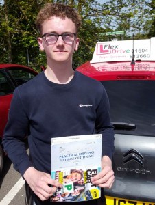 Driving Lessons Kettering | Joe passed 1st time with 0 faults with Flexdrive Driving School