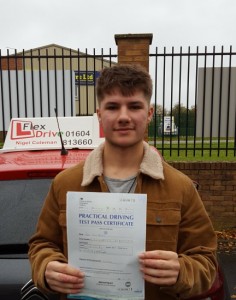 Driving Lessons in Northampton | Ryan passed 1st time with Flexdrive Driving School