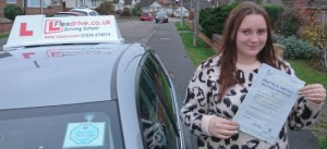 Automatic Driving Lessons in Wellingborough | Amy passed with Flexdrive Driving School