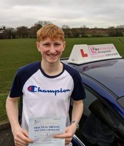 Driving lessons in Wellingborough | Dan passed with Flexdrive Driving Lessons