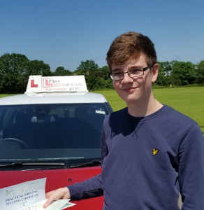 Driving Lessons in Wellingborough | Alex passed 1st time with Flexdrive driving School