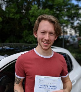 Driving Lessons in Kettering | Mason passed with Flexdrive Driving School