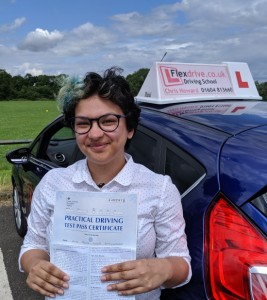 Driving Lessons in Wellingborough | Anna passes 1st time with Flexdrive Driving School