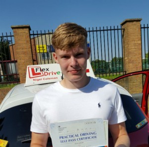 Driving Lessons in Northampton | Daniel passed 1st time with Flexdrive Driving School