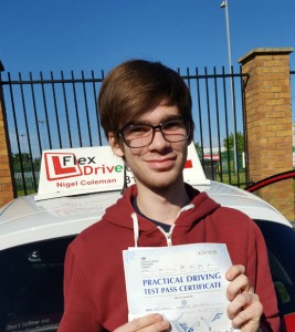 Driving Lessons in Wellingborough | James passed 1st time with Flexdrive driving Lessons